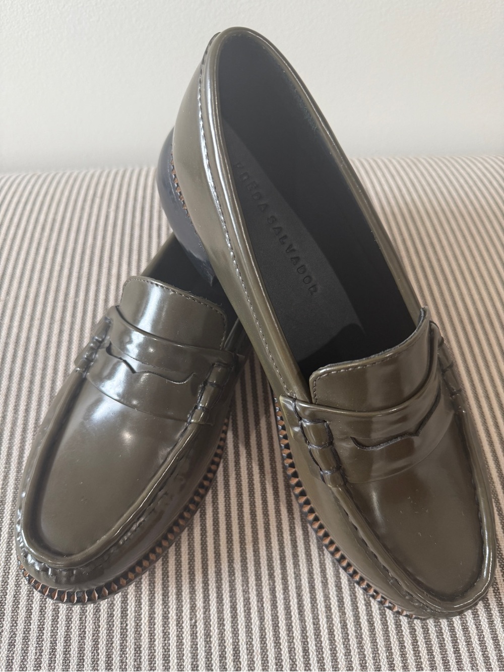 Freda Salvador Olive Elba Penny Loafers